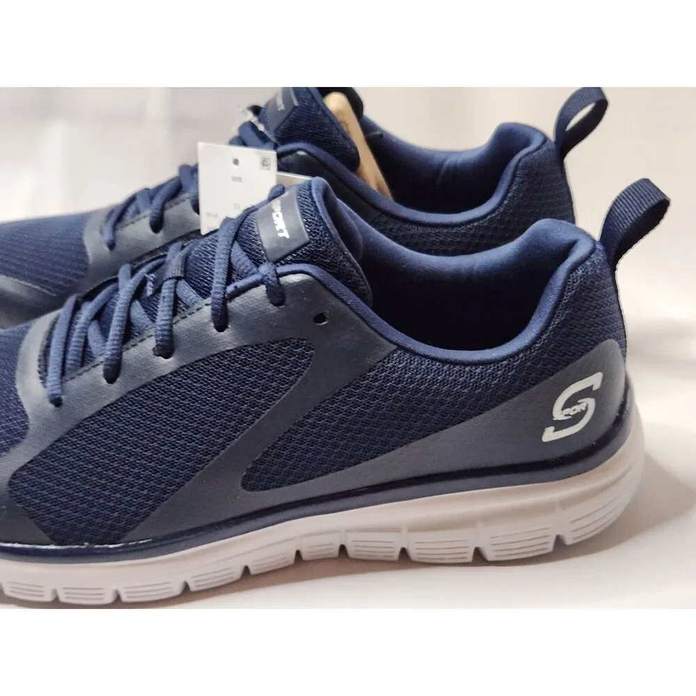 S Sport by Skechers Memory Foam Lace-up Sneakers Men's 11 Dark Blue